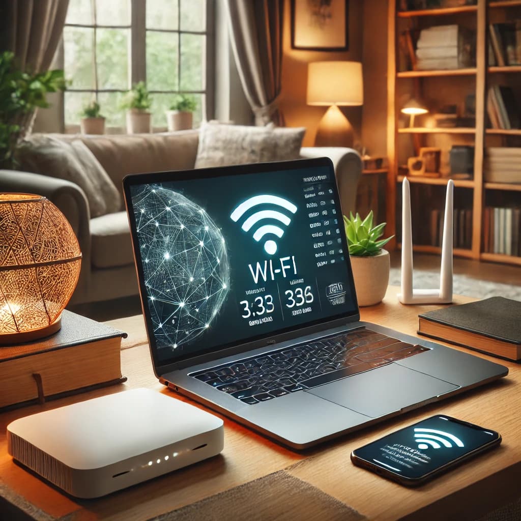 Connected world illustration